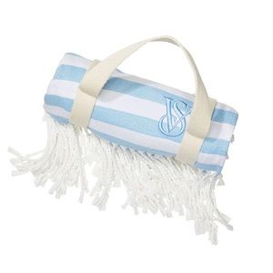 New Victoria’s Secret Striped Limited Edition Beach Blanket